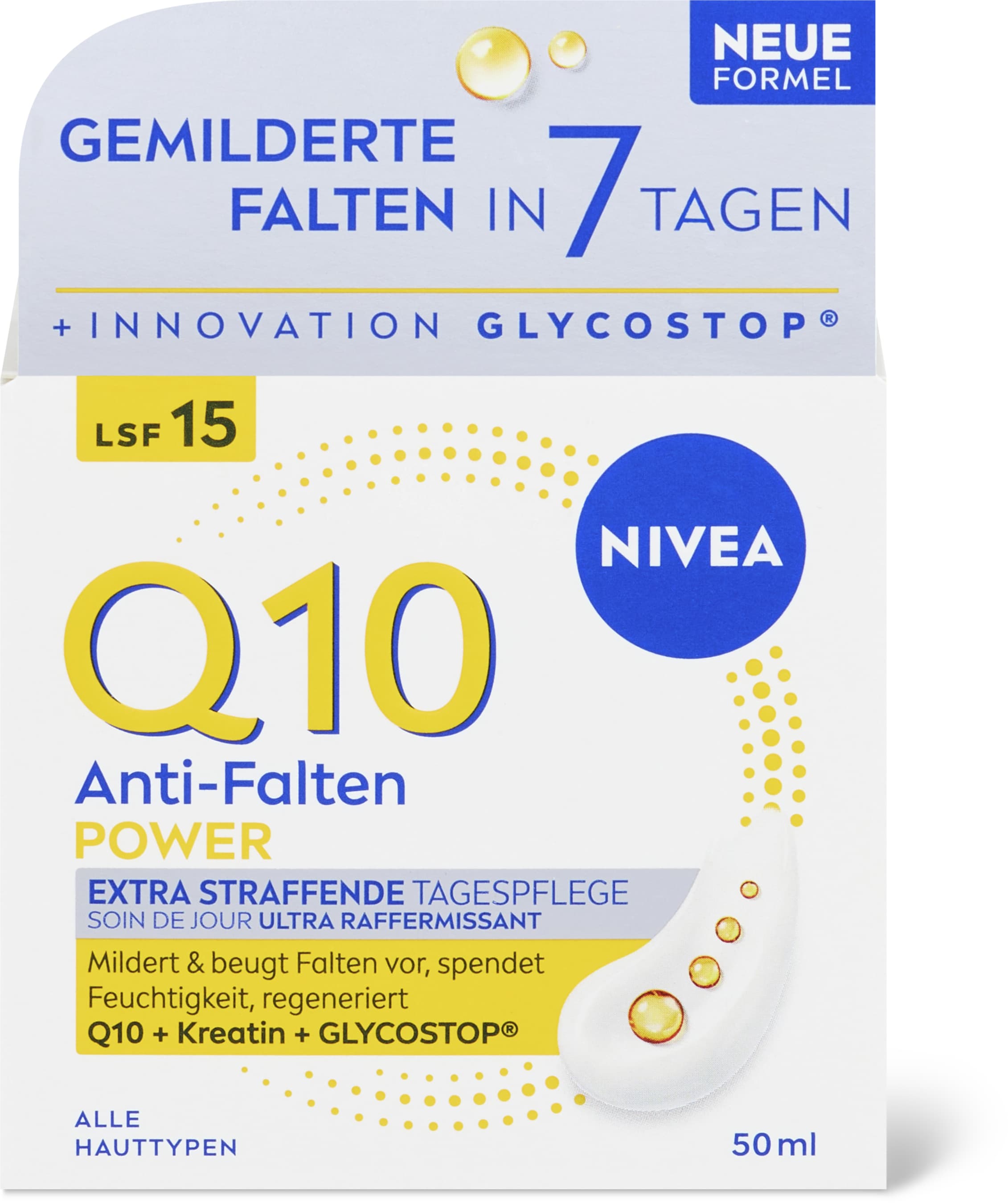 Nivea Q10 Anti-Falten straffende Tagescreme LSF 15 50ml